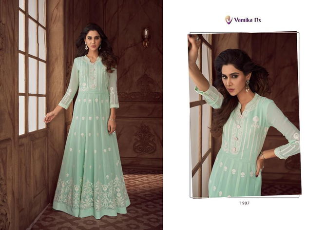 Vamika Siya 2 Wedding Wear Georgette Wholesale Gown Collection